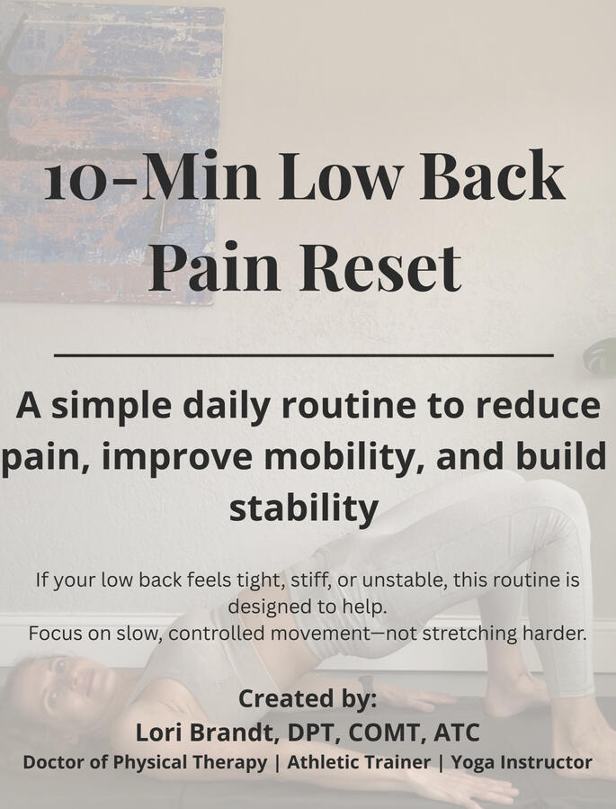 The-Min Low Back Pain Reset