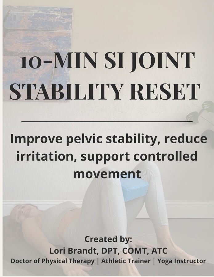 10-Min SI Joint Stability Reset